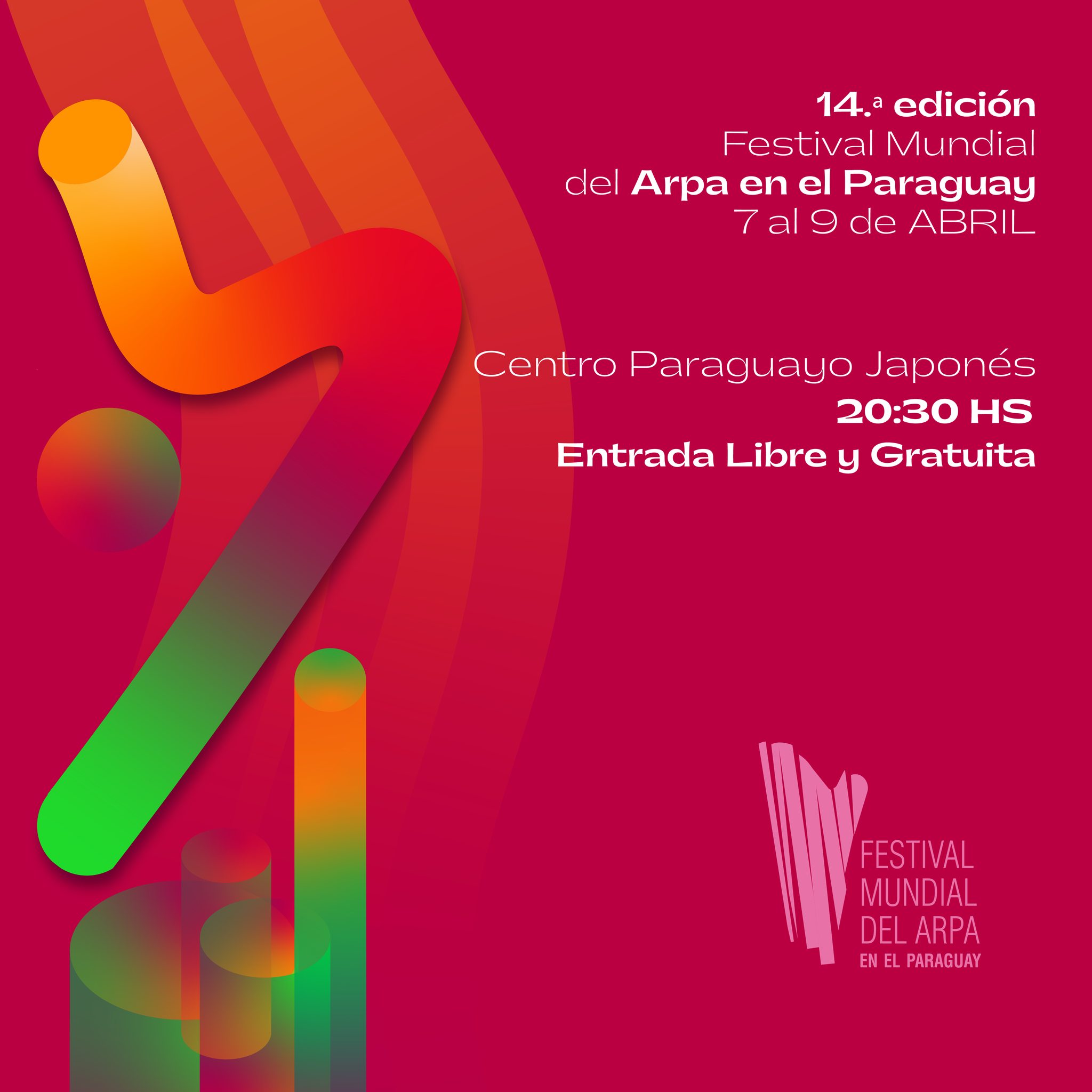 14° edición del Festival Mundial del Arpa en Paraguay